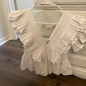 Zara Ruffle Blouse